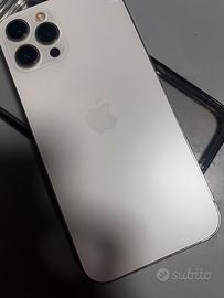 iPhone 12 Pro Max 128GB Bianco | Scatola + Cover
