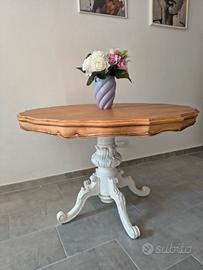 Tavolo allungabile stile shabby 
