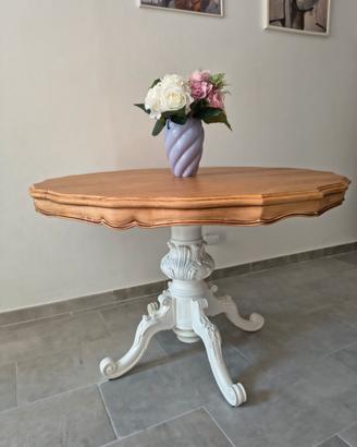 Tavolo allungabile stile shabby 