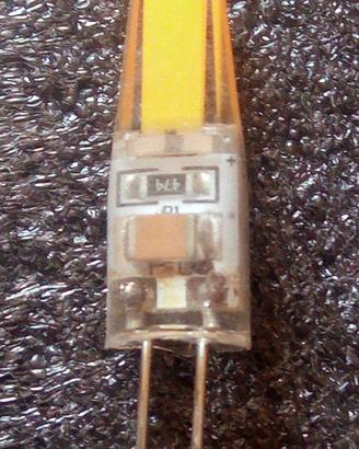 Led bispina G4 5 w 220 v dimmer calda.