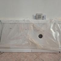 Piatto doccia in resina 160x70x2,5 cm NUOVO