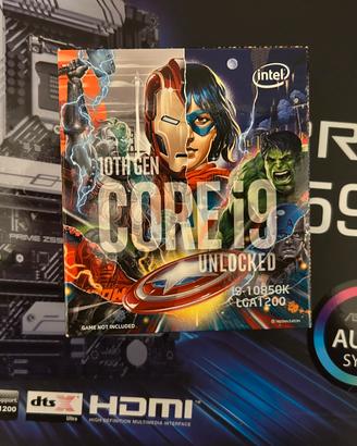 Bundle i910850k+mobo asus prime z590A+ddr4 xpg32GB