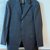 Giacca e pantalone da uomo gessato, Robert Mills