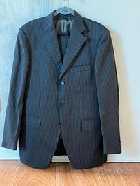 Giacca e pantalone da uomo gessato, Robert Mills