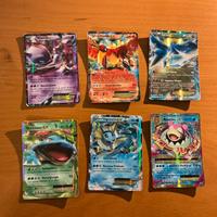 Lotto di carte pokemon EX