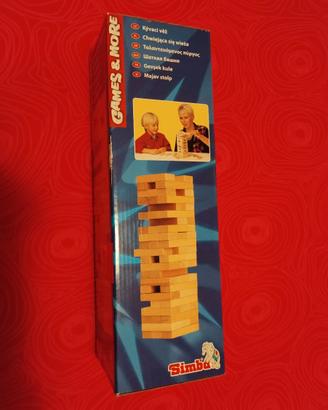 Torre di Mattoncini in Legno -Gioco-