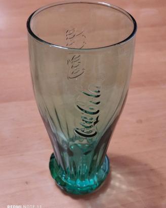 Bicchiere vintage Coca Cola Pirze Glass