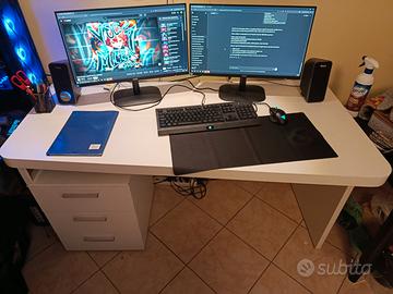 Scrivania Bianca Moderna