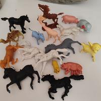 Lotto animaletti plastica vintage