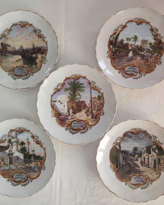 Piatti da collezione tripoli anni 20