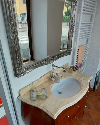 ARREDO BAGNO MOZART 104 MASSELLO LEGNO FIN.NOCE