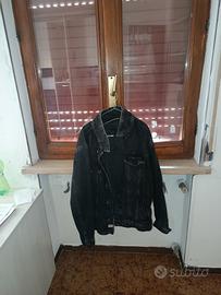 Giacca di jeans Alcott nera washed oversize XXL. 