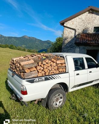 Legna da ardere con Consegna e Accatastame 
