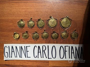 Pendente a Medaglione d’Oro “Angelo Custode”