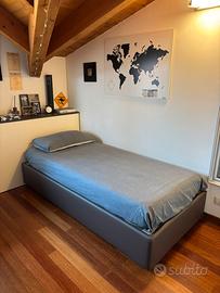 Letto contenitore singolo