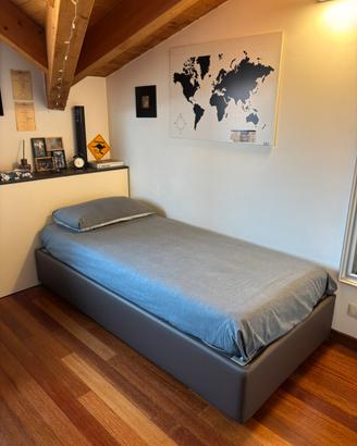 Letto contenitore singolo