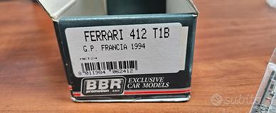 FERRARI 412 T1 GP FRANCIA 1994 BBR