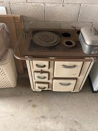 stufe a legna da ristrutturare