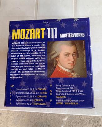 MOZART 111 - BOX 55 CD - DEUTSCHE MASTERWORKS