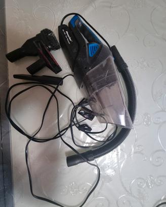 aspirapolvere auto + adattatore da 220 a 12v 