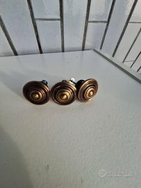 Pomolo per mobile OMP Porro bronzo antico

