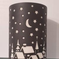 portacandela natalizio 