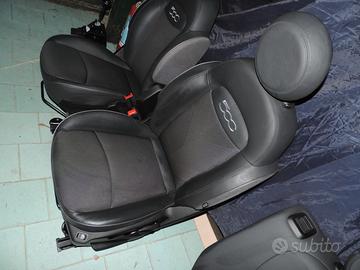 Interno sedili fiat 500x