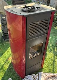 stufa pellet 15 kw modello fuoco