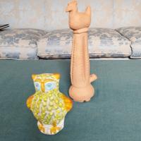 fischietti da collezione, con gufo di Mario Judici