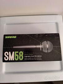Shure sm 58 microfono
