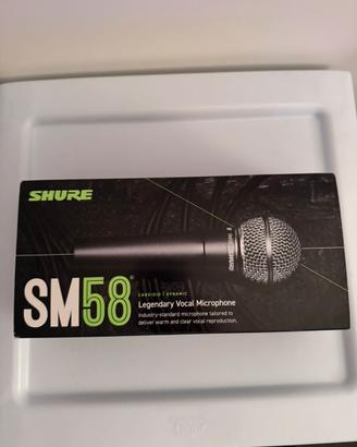 Shure sm 58 microfono