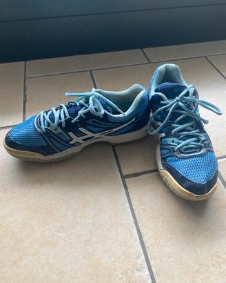 Scarpe sportive Asics blu e bianche