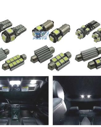 KIT 17 LAMPADE LED INTERNE PER AUDI A4 S4 B5 SEDAN