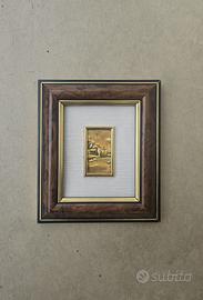 Lotto quadretti Vintage d’Arte -Argento 925 ,fogli