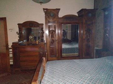 camera da letto legno del 1900 