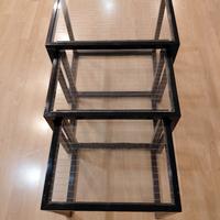 set  3 tavolini  impilabili 