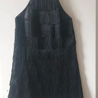 Elegante Abito da Sera Donna Tg S Nero