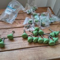 pomelli ceramica verde