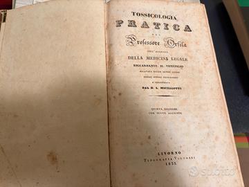 Tossicologia Pratica del Prof. Orfila