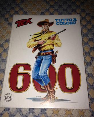 Tex n. 600 a colori nuovo
