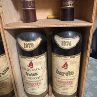 N.4 bottiglie vintage vino di Alessandria Giuseppe