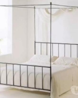 Letto a Baldacchino Ambra made in italy