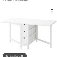 Tavolo NORDEN ikea  nuovo