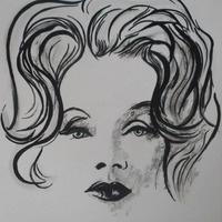 "Dipinto" di: Erik-H - Marlène Dietrich
