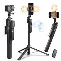 Bastone selfie 180cm tripode con seguimento automa