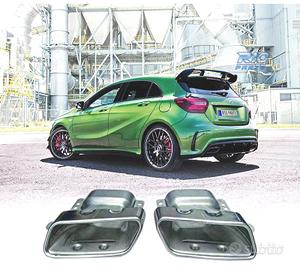 TERMINALI SCARICO MERCEDES AMG W176 13-18 CLA W117