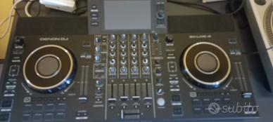 CONSOLE DENON SC  4 LIVE + PIATTI AUDIO TECNICA 