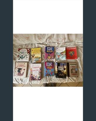 Lotto 10 Libri per ragazzi e narrativa (Roald Dahl
