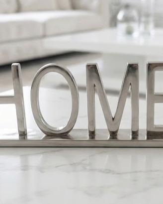 Scritta HOME 