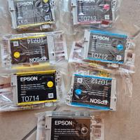 7 CARTUCCE EPSON ORIGINALI T0715 NUOVE SIGILLATE